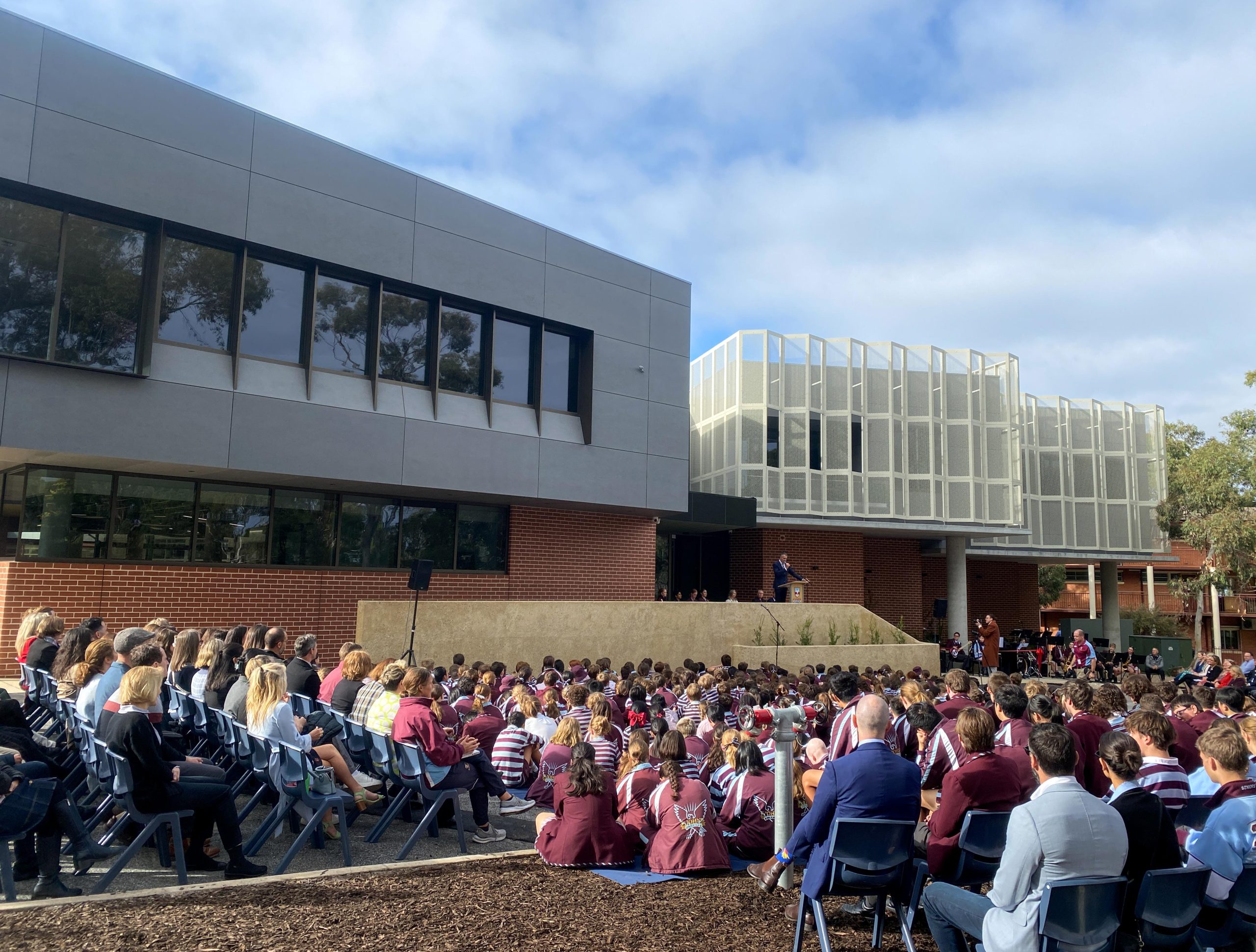 Education Centre Grand Opening at St John's Grammar School Belair